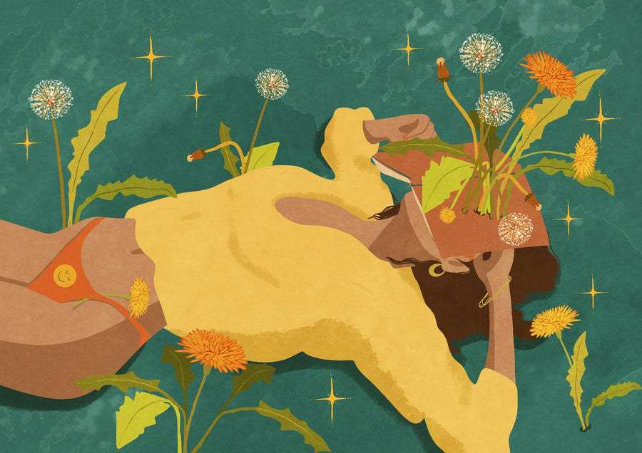 Fall Apart, Grow Again, Like a Dadelion - Print only
