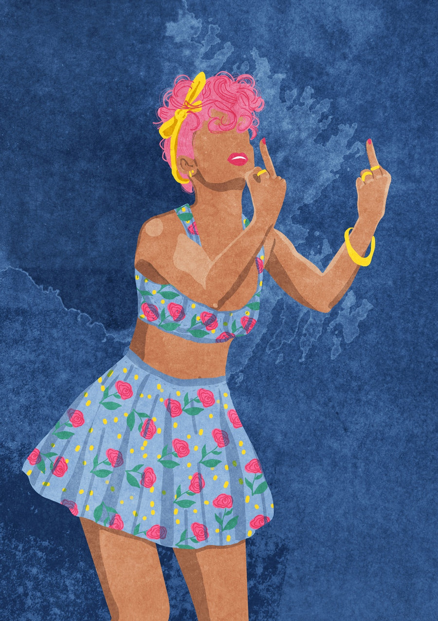 Not Your Girl - Print only