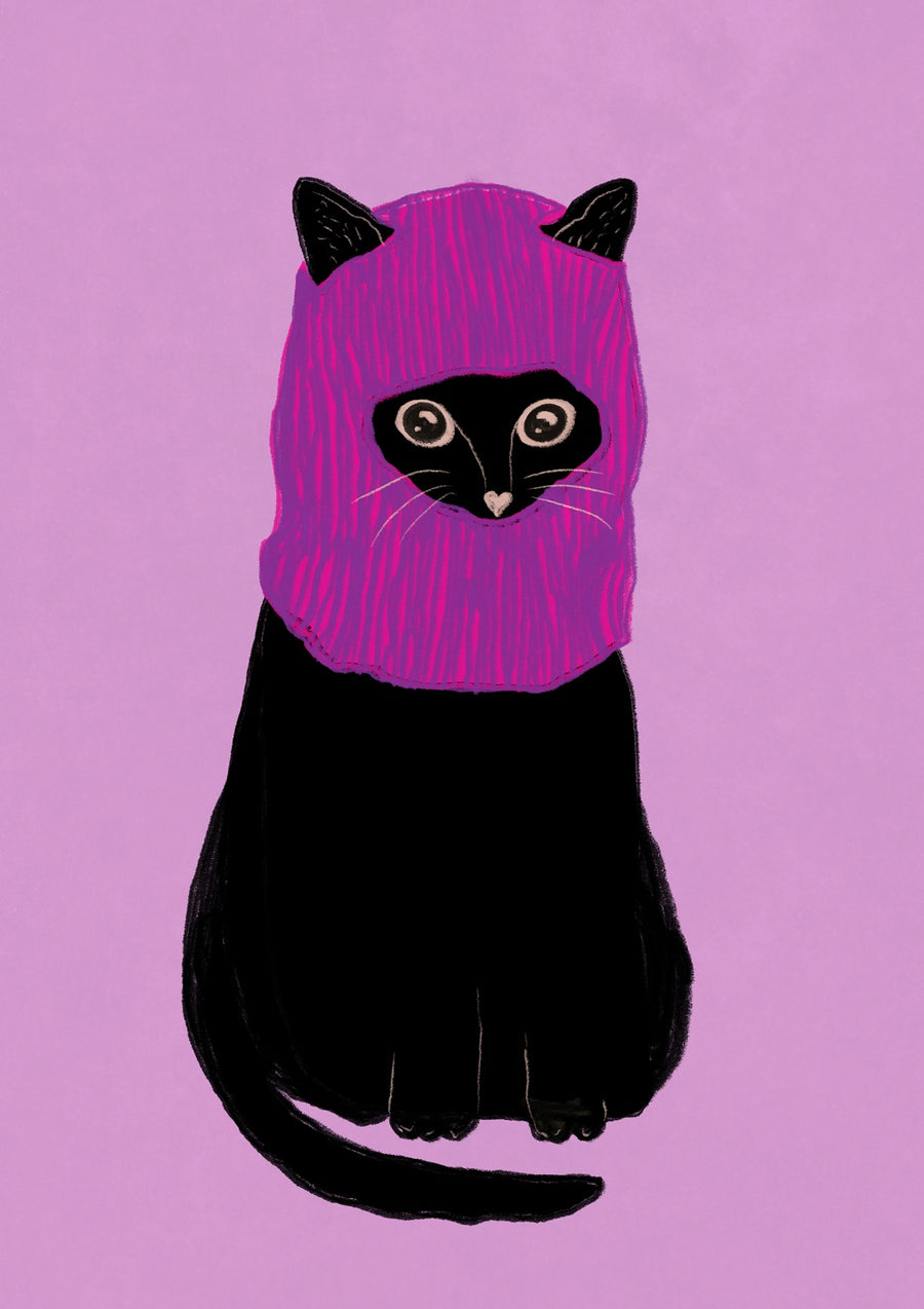 Rebellious Cat - Print only