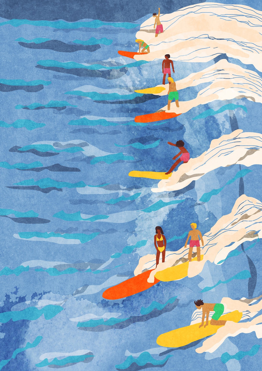 Surfing - Print only