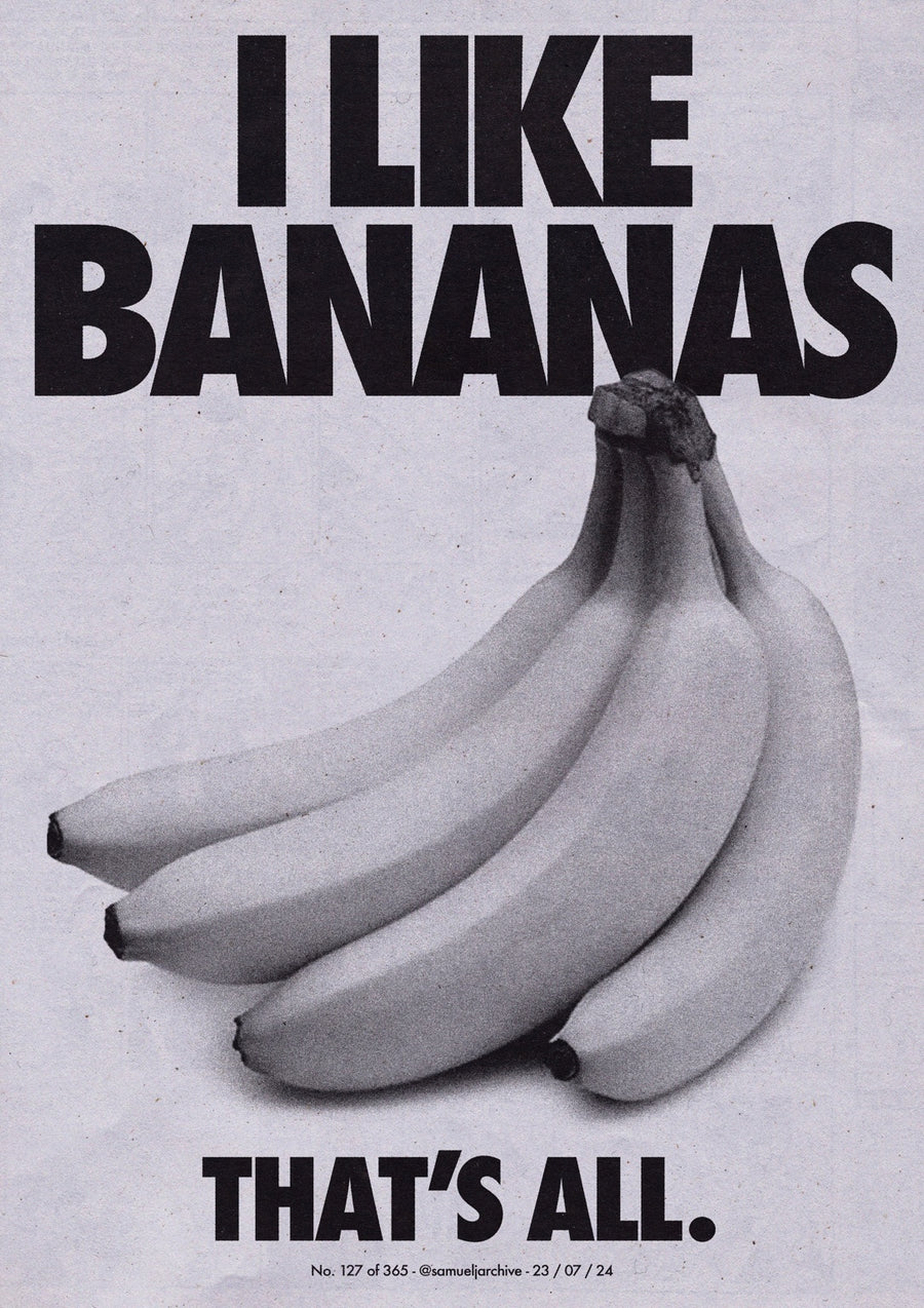 Bananas - Print only