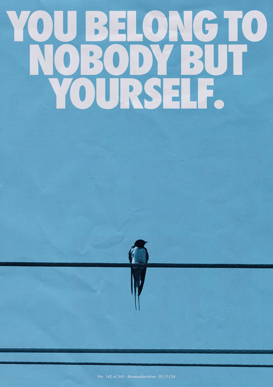 Belong to No-One - Print only