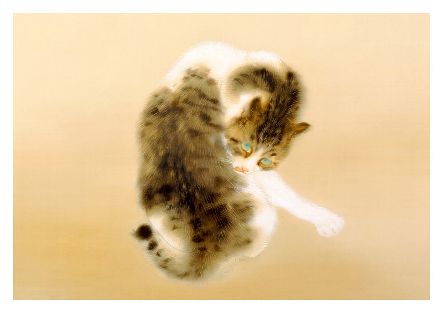 Gestreepte Kat - Print only