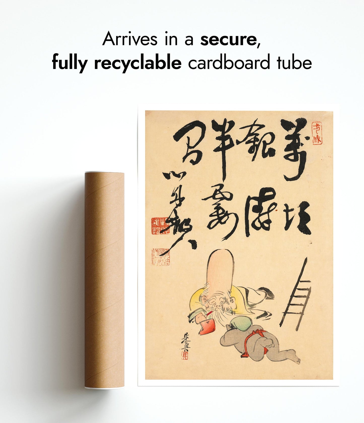 Fukurokuju and Daikoku Gods