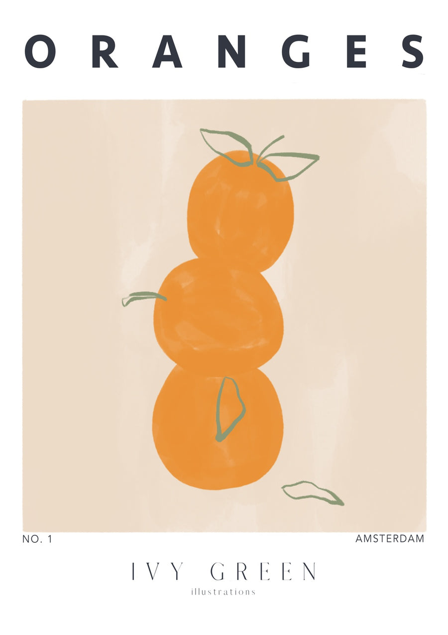 Oranges - Print only