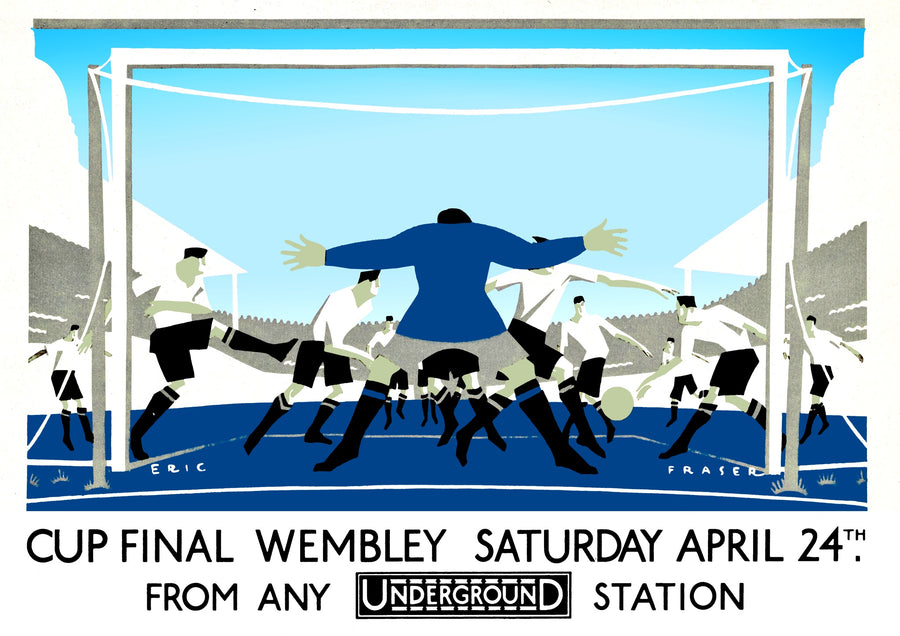 Cup Final, Wembley - 1928 - Print only