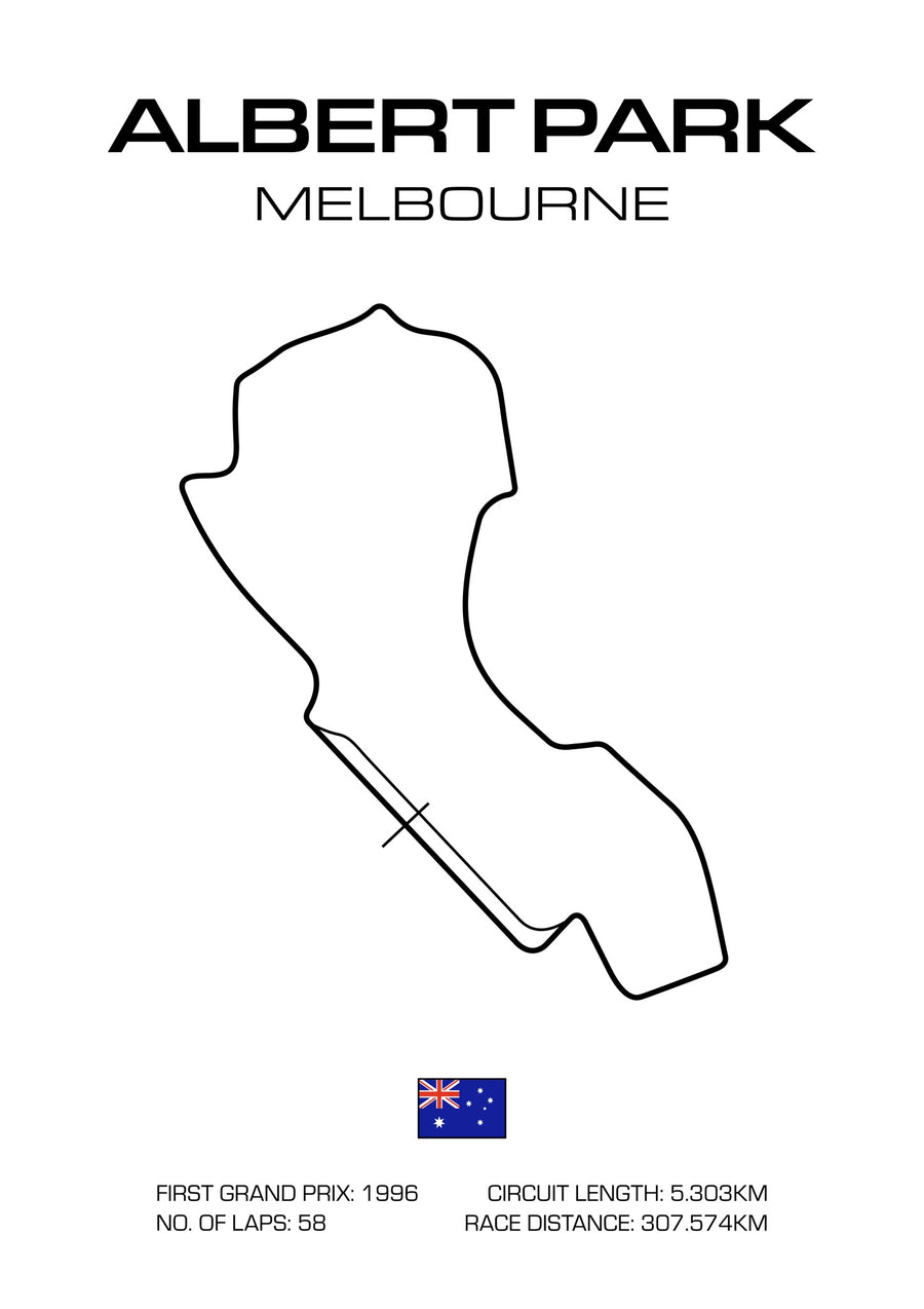 Australien Grand Prix - Print only