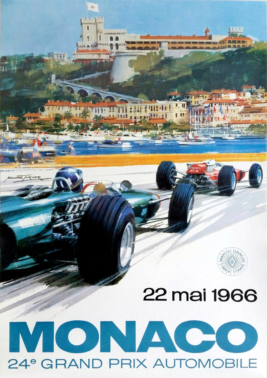 Monaco Grand Prix - 1966 - Print only