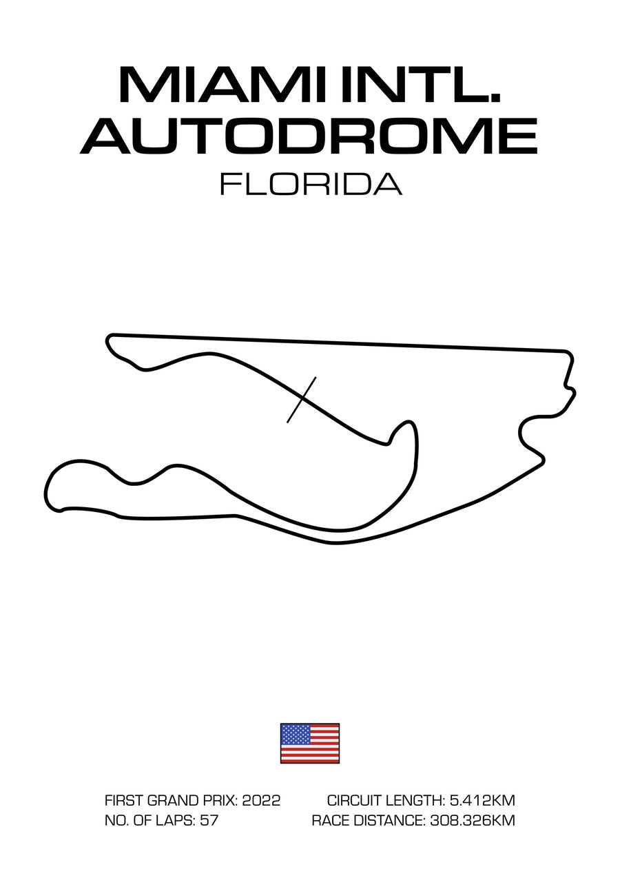 Miami, US Grand Prix - Print only