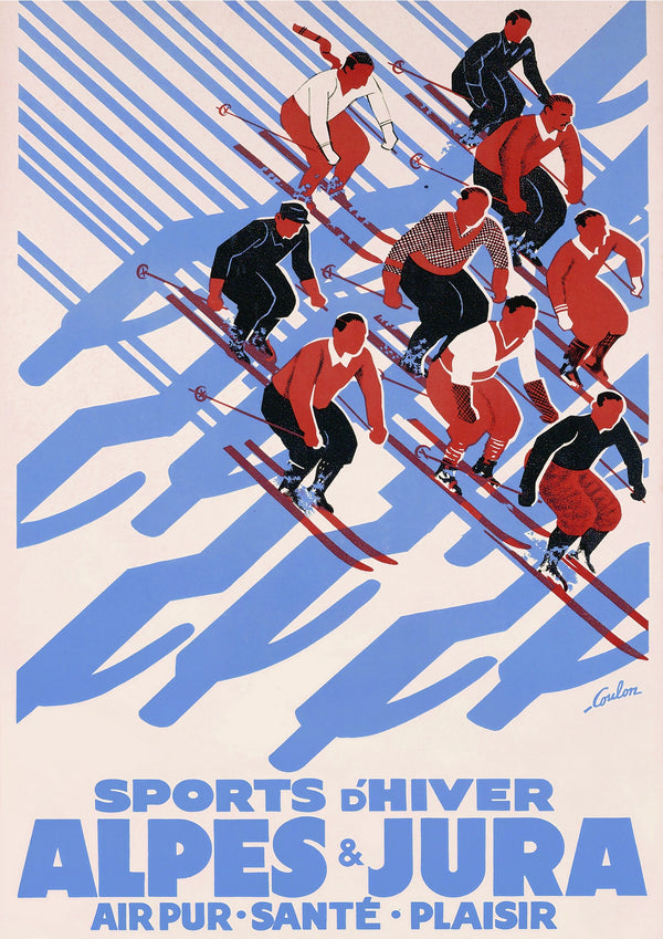 Ski dans les Alpes françaises