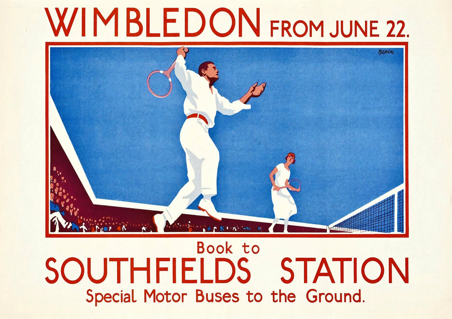 Wimbledon Tennis - 1925 - Print only