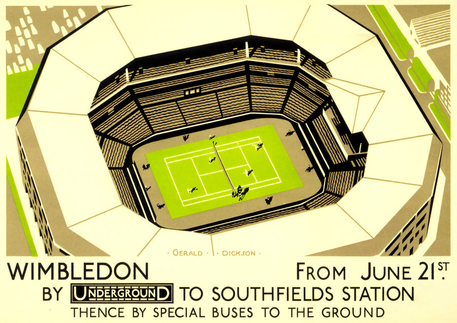 Wimbledon Stadium - 1925 - Print only
