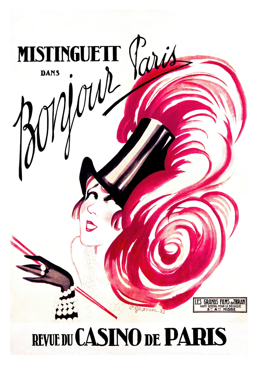 Mistinguett Casino de Paris - Print only