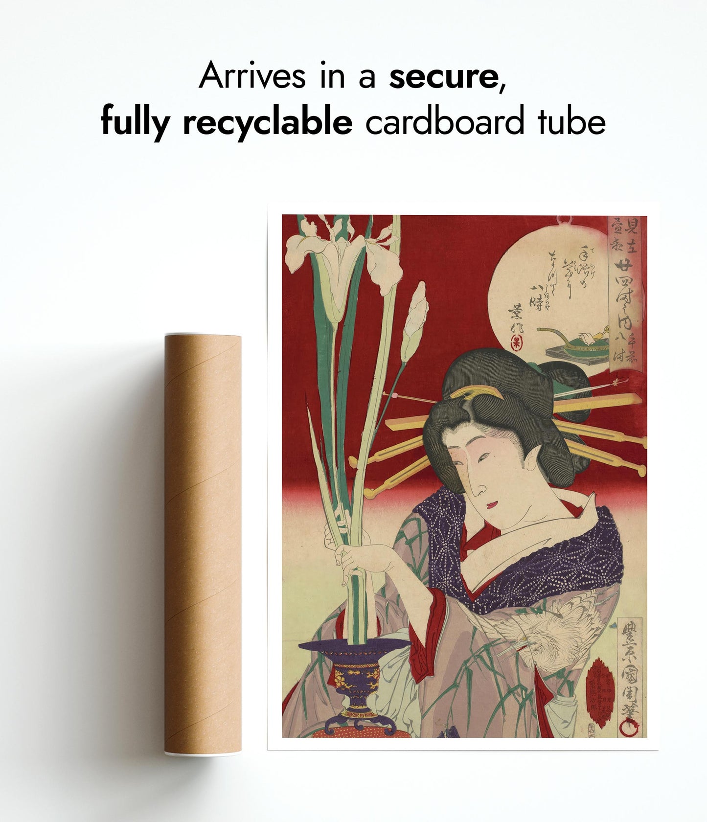 Beauté arrangée des iris