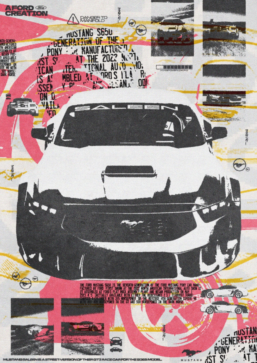 Modern Saleen Race Car - Print only