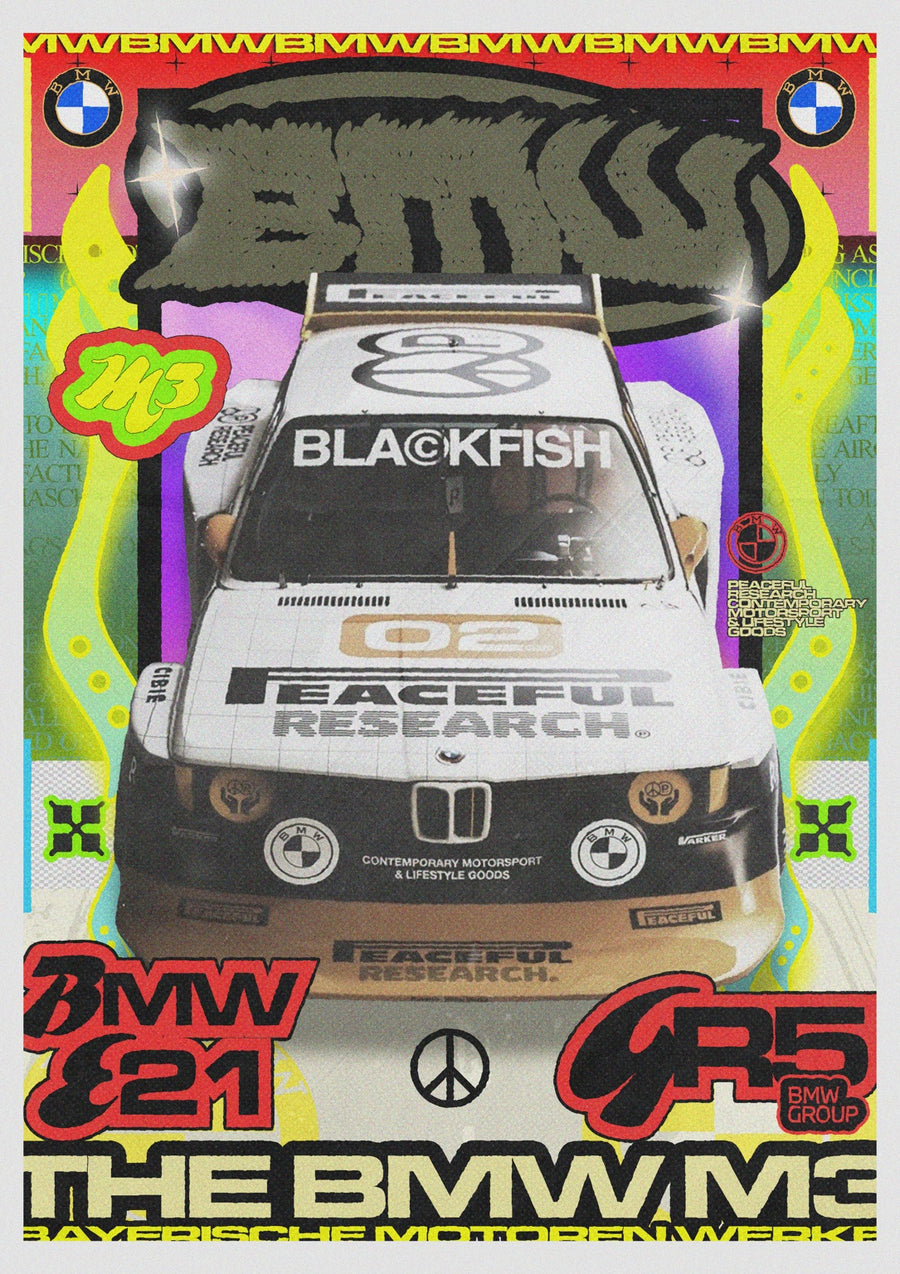 M3 E21GR5 Race Car - Print only