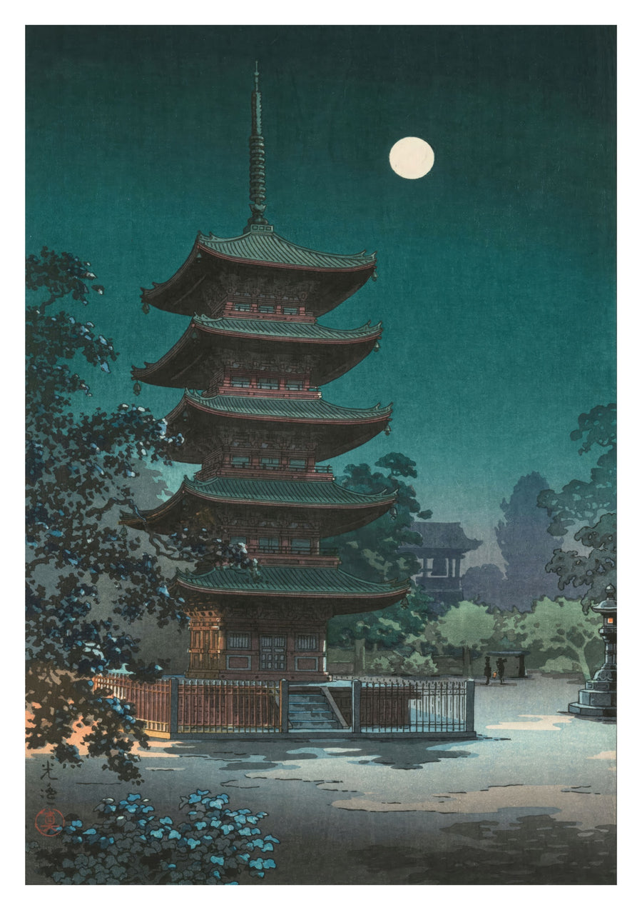 Asakusa Kinryuzan Temple - Print only