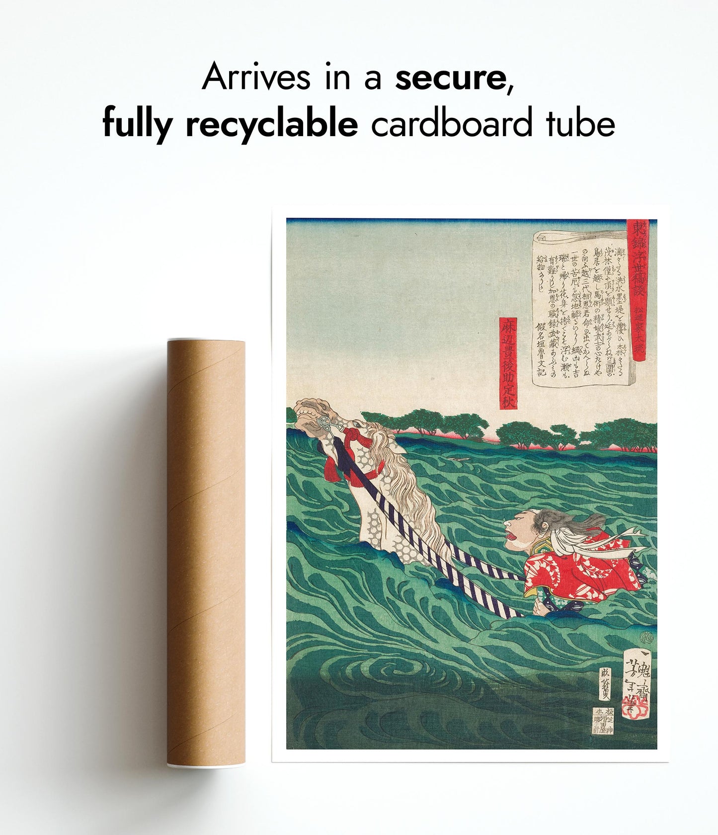 Homme chevauchant un cheval sous l'eau