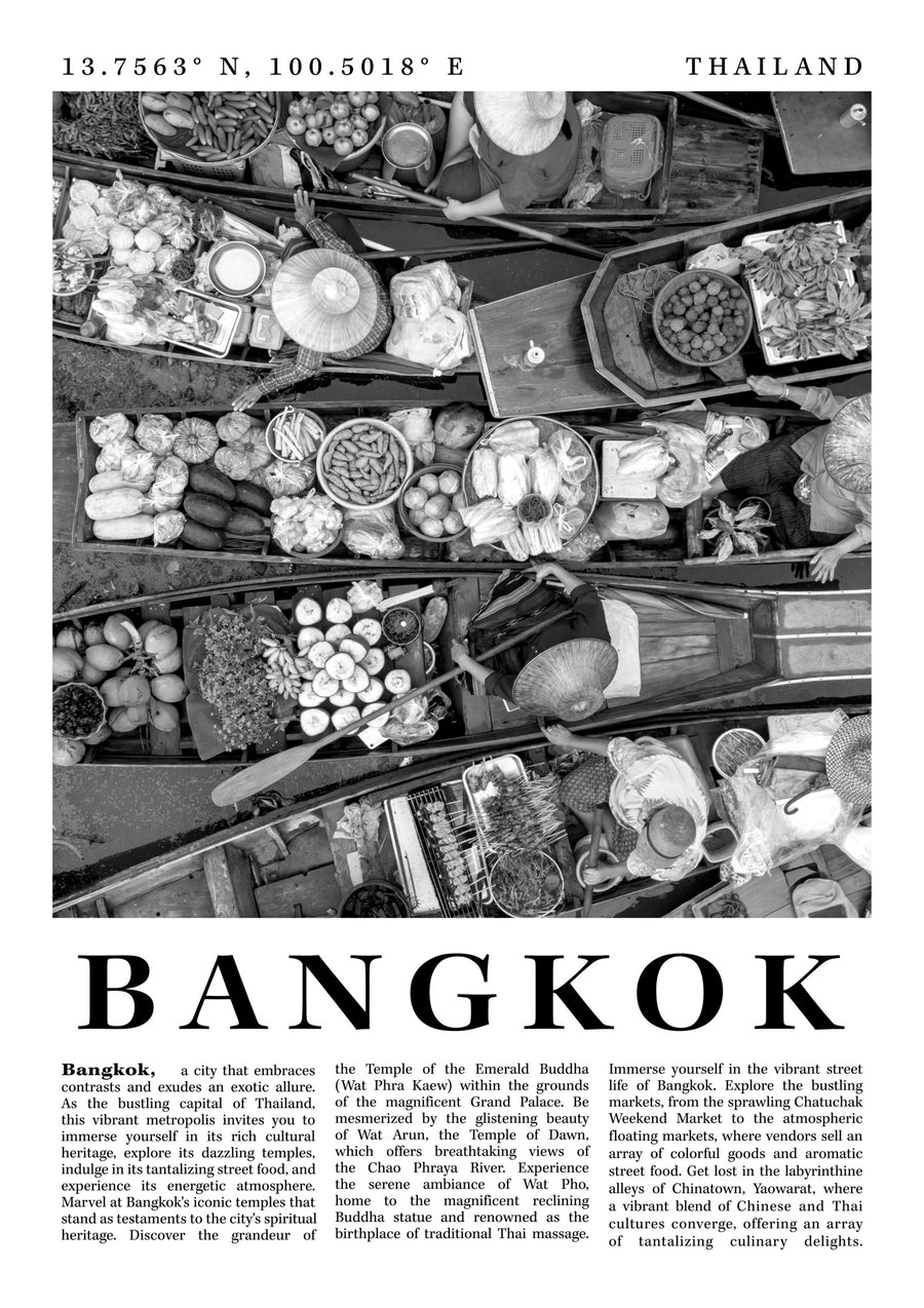 Bangkok - Thailand - Print only