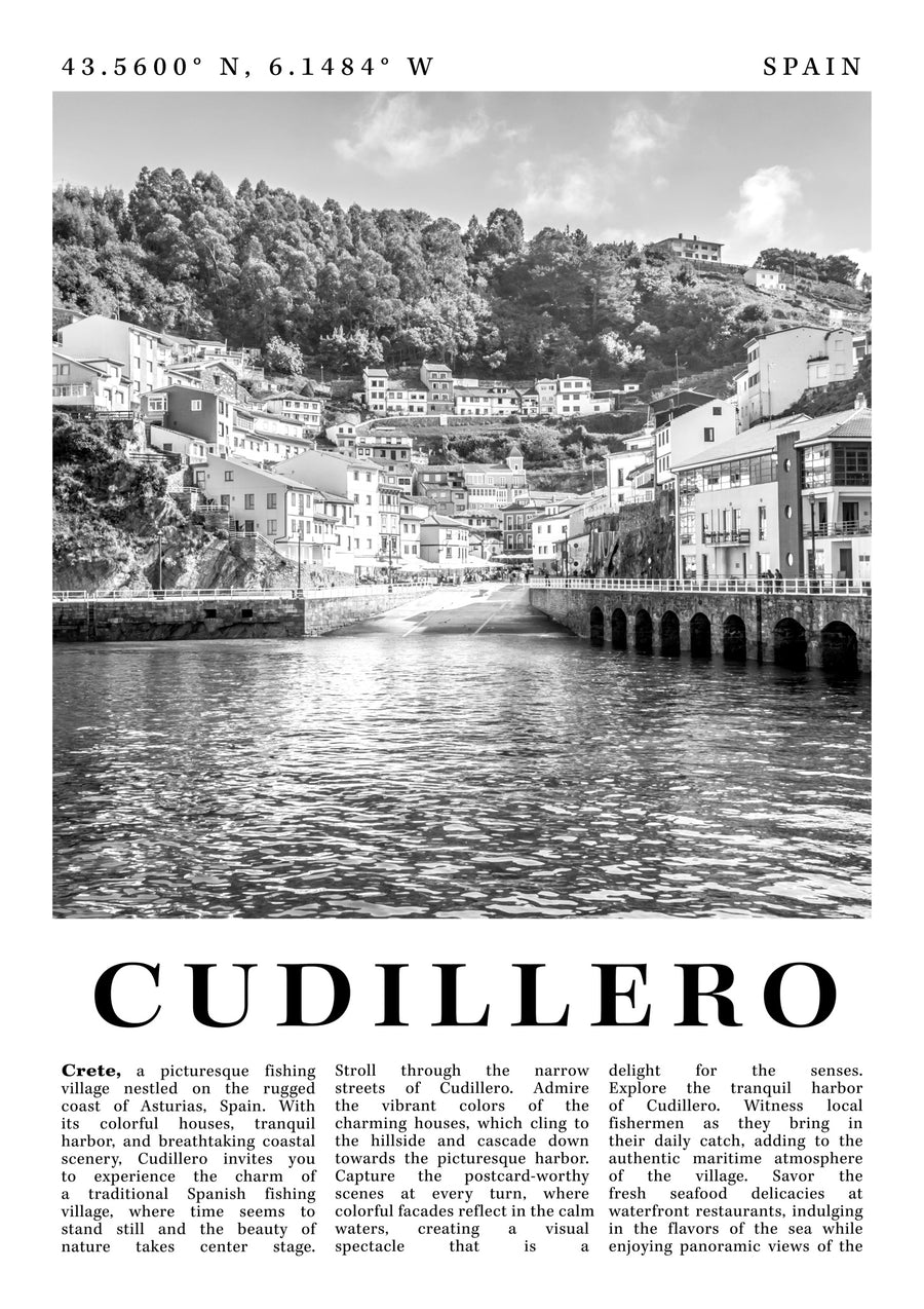 Cudillero - Espagne - Print only