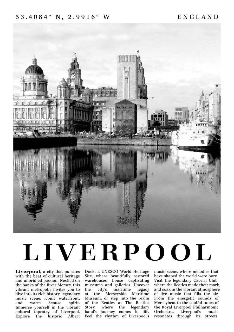 Liverpool - Engeland - Print only