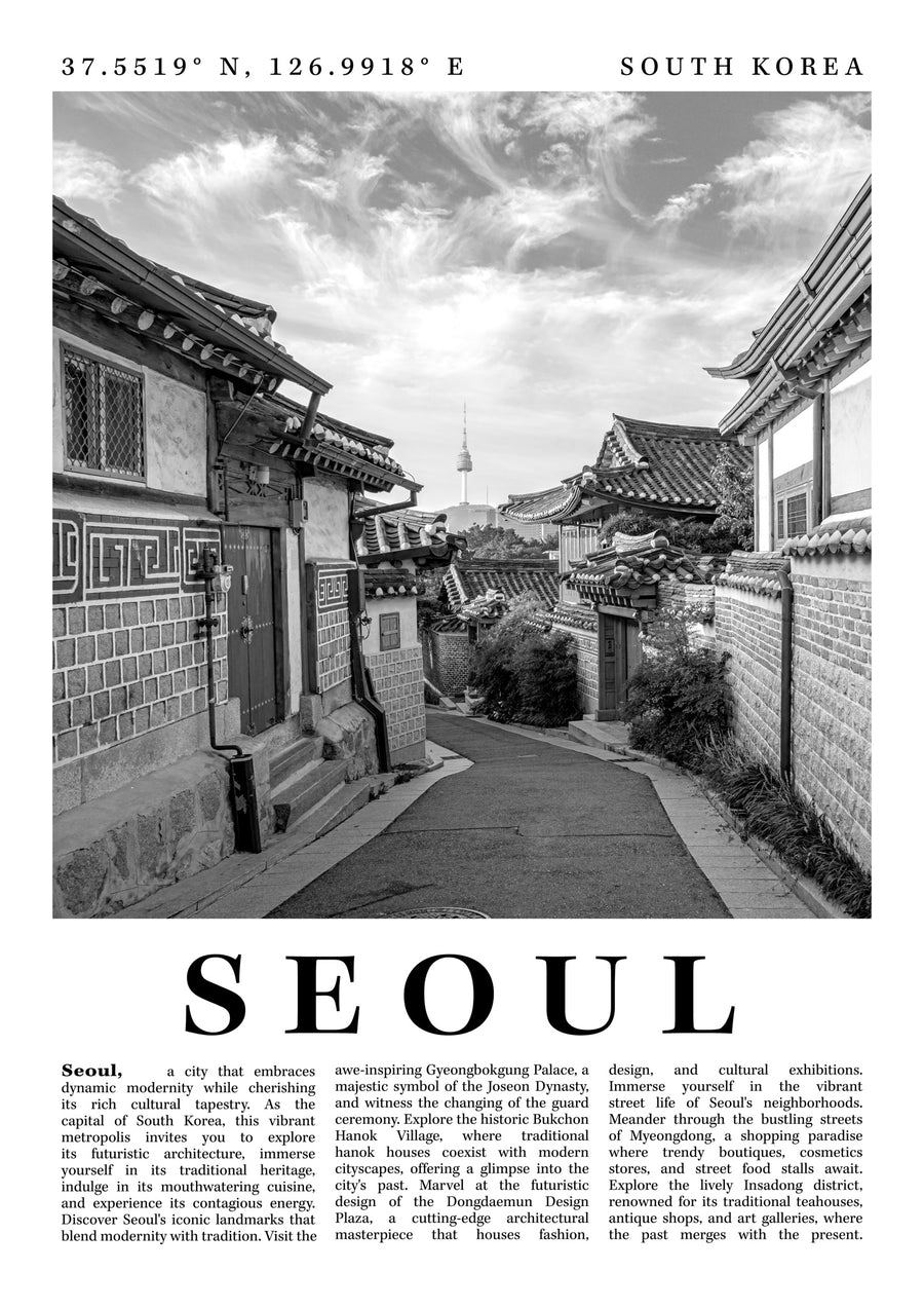 Seoul - Südkorea - Print only