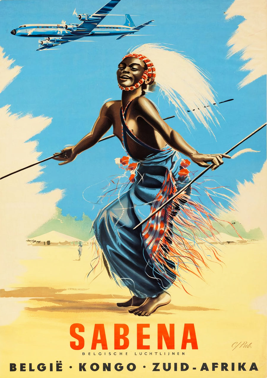 Sabena, Afrika - Print only