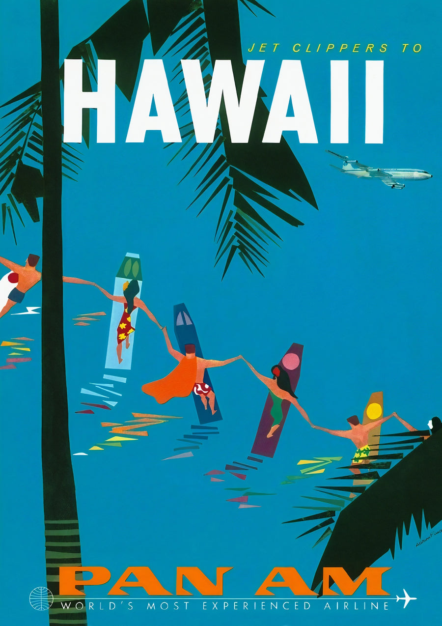 Hawaï via Pan Am - Print only