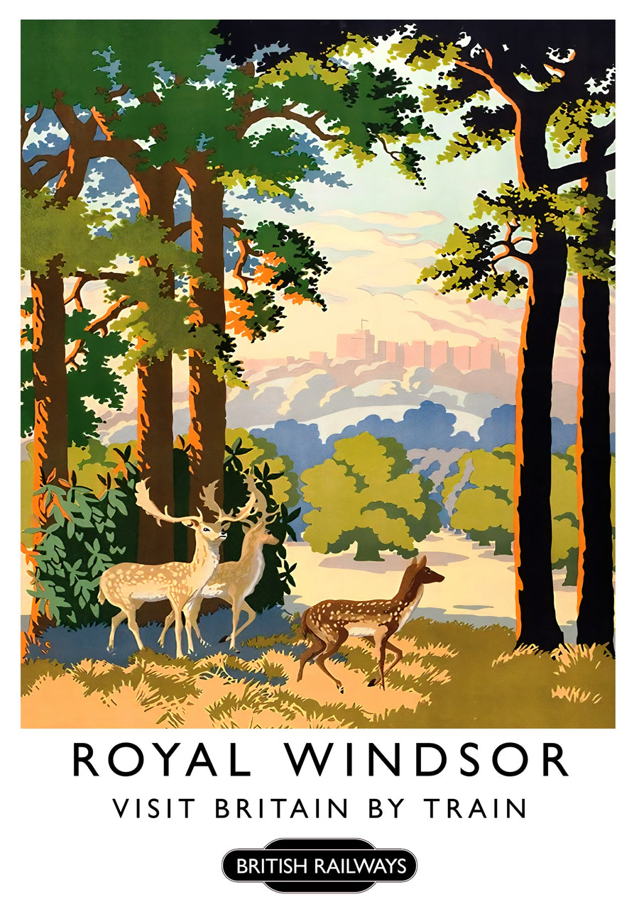 Königliches Schloss Windsor - Print only