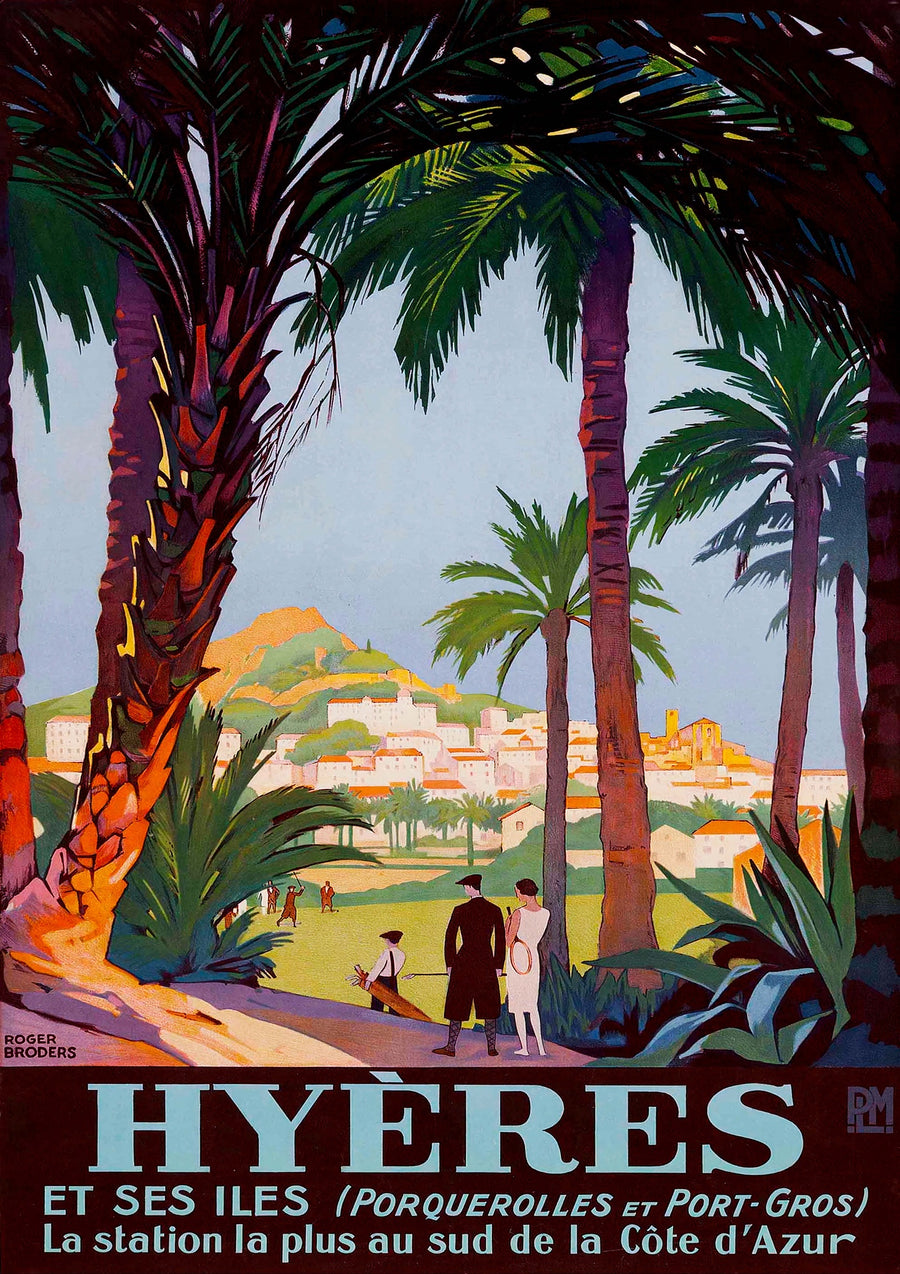 Hyeres, France - Print only