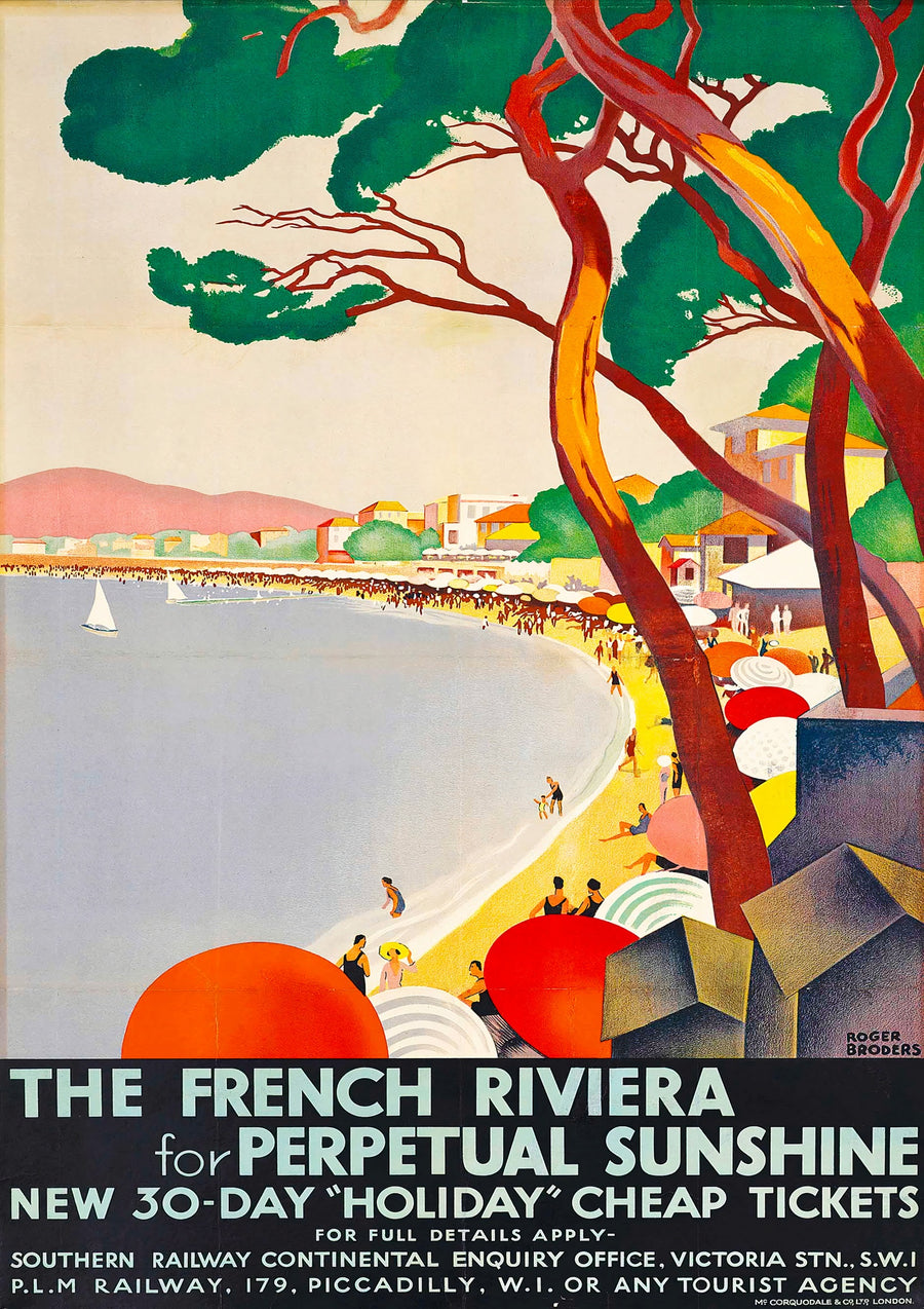 The French Riviera - Print only
