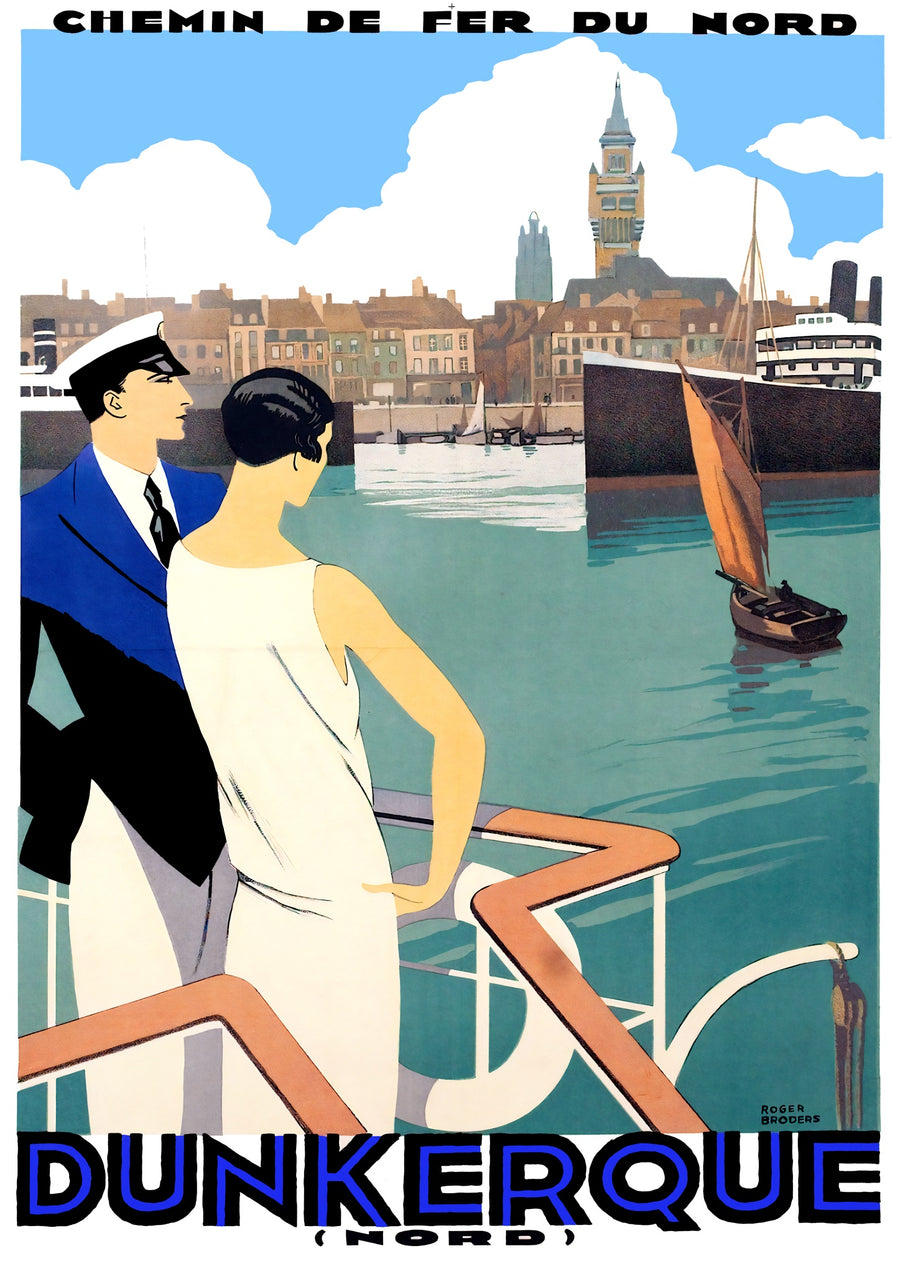 Dunkirk, France - Print only