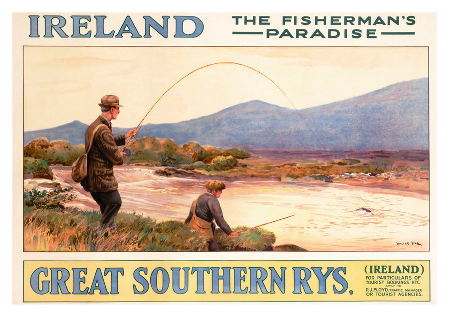 Irland, Fiskarens Paradis - Print only