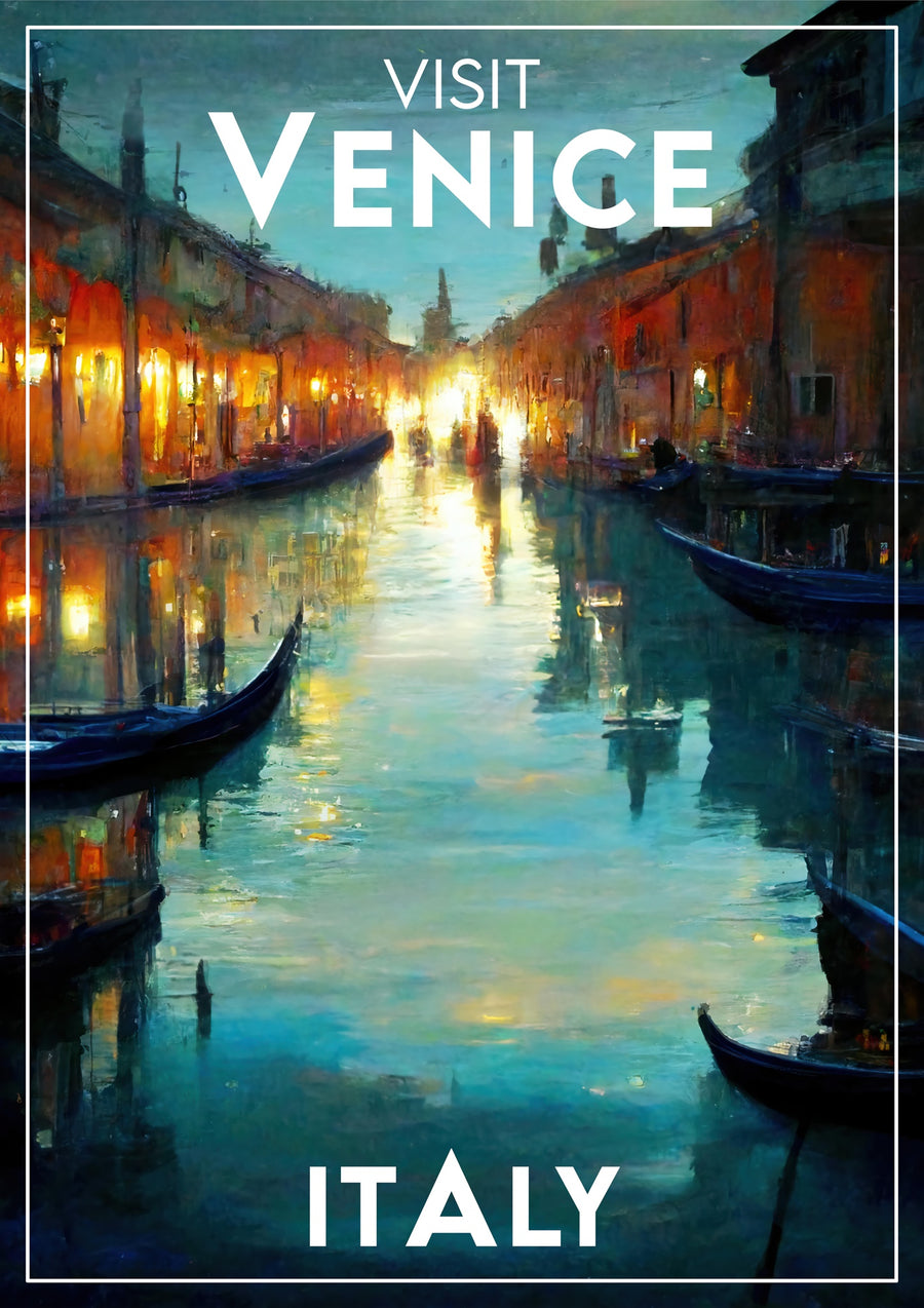 Visitez Venise - Print only