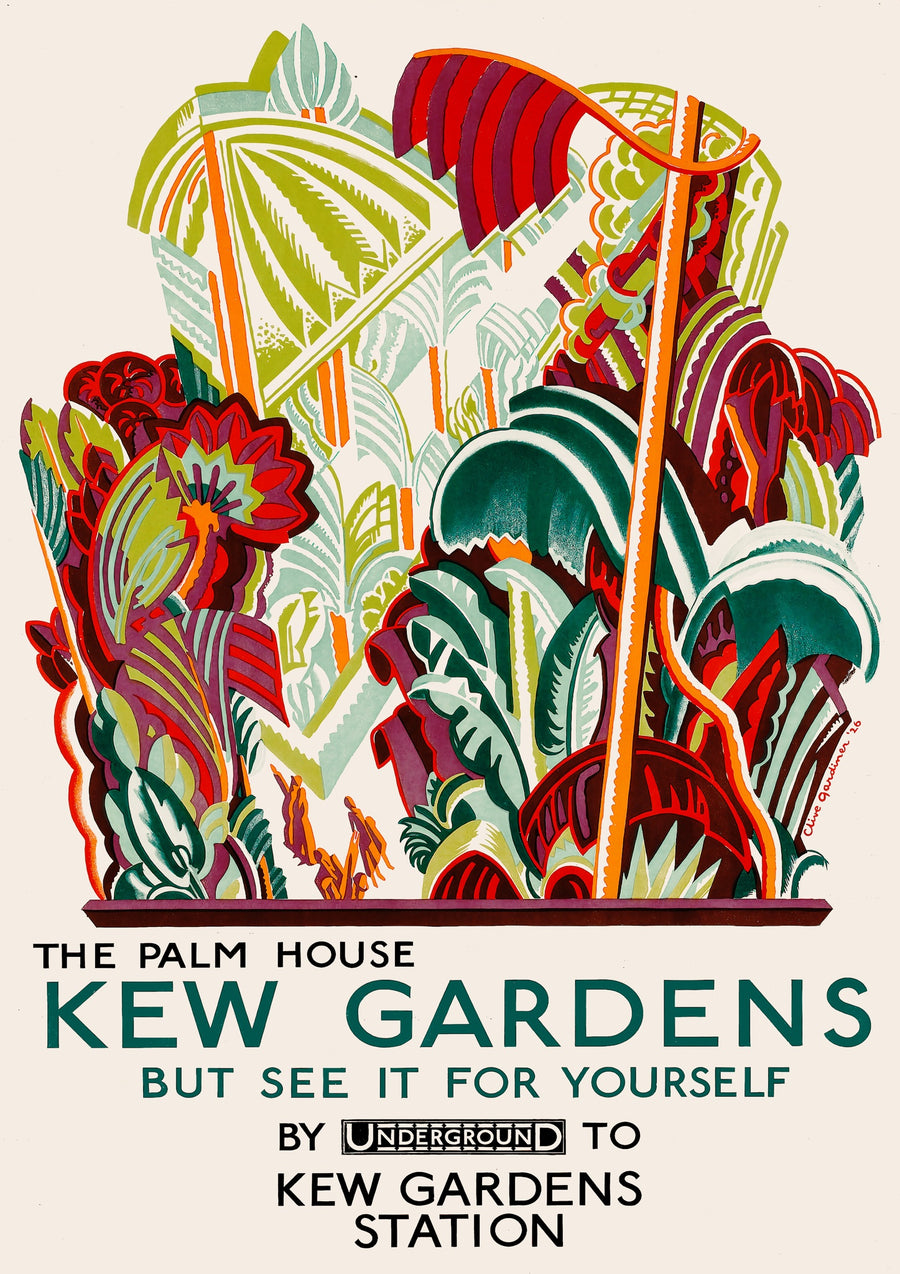 Kew Gardens, The Palm House - Print only