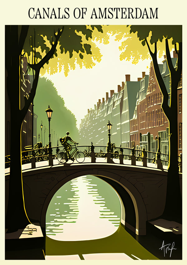 Canals of Amsterdam - Holland
