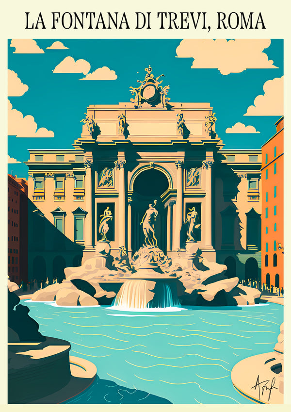 Fontana Di Trevi, Roma - Italy