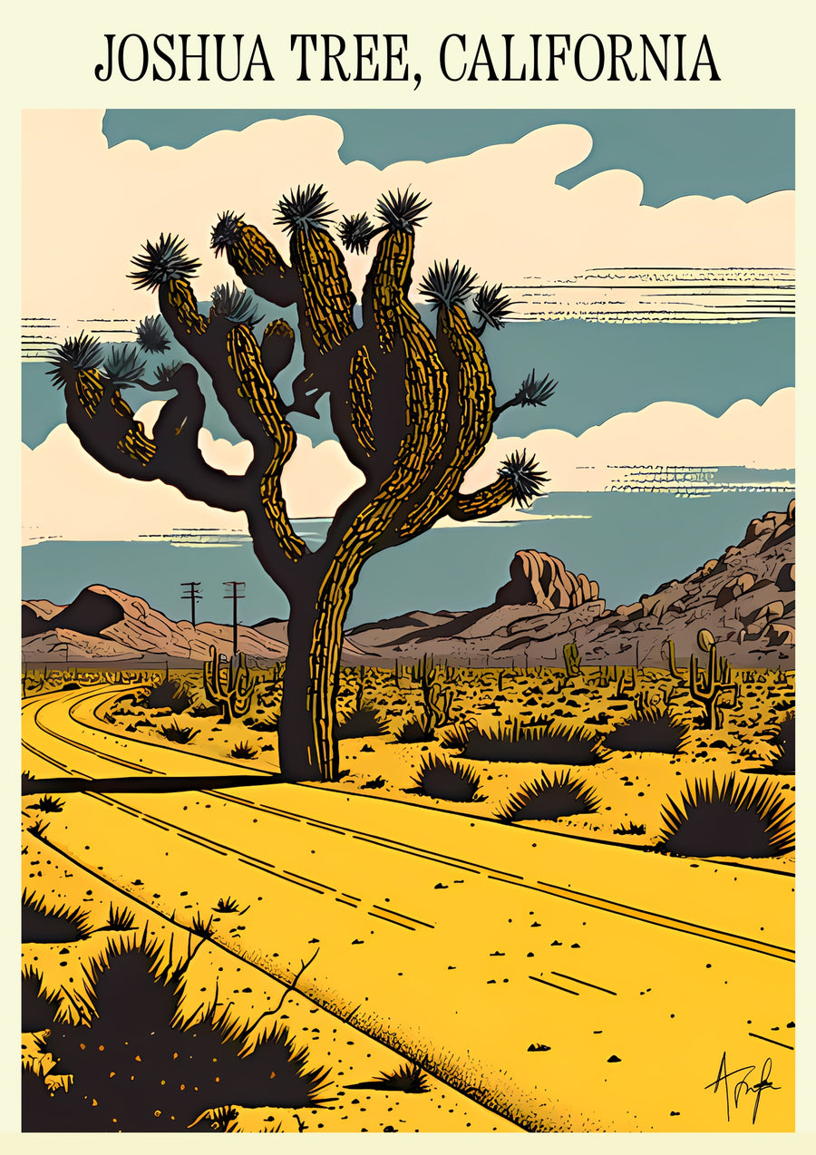 Joshua Tree, Kalifornien - USA - Print only