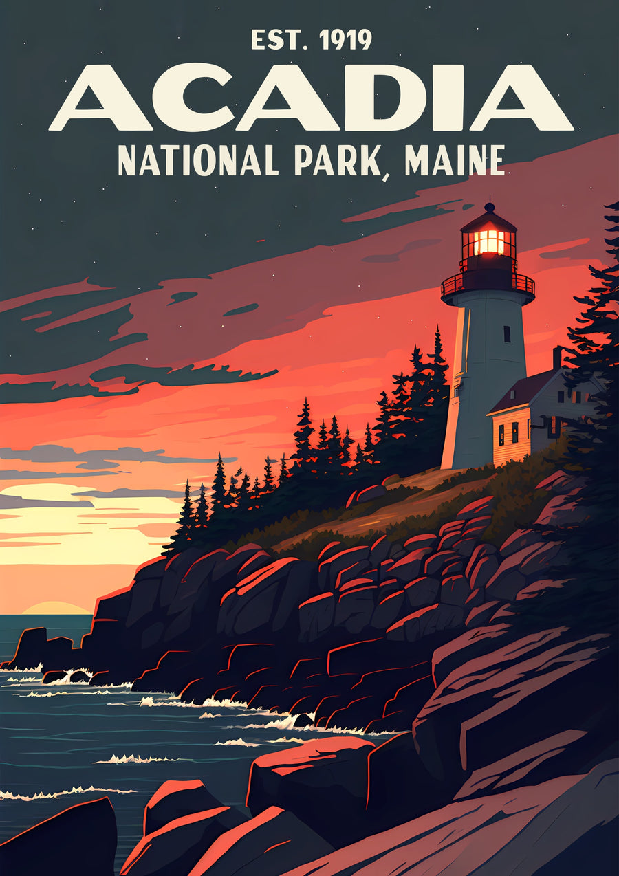 Acadia, Maine - Print only