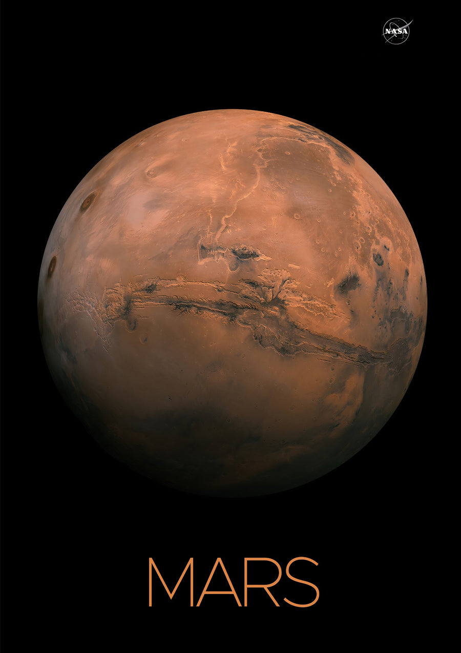 Mars Planet - Print only
