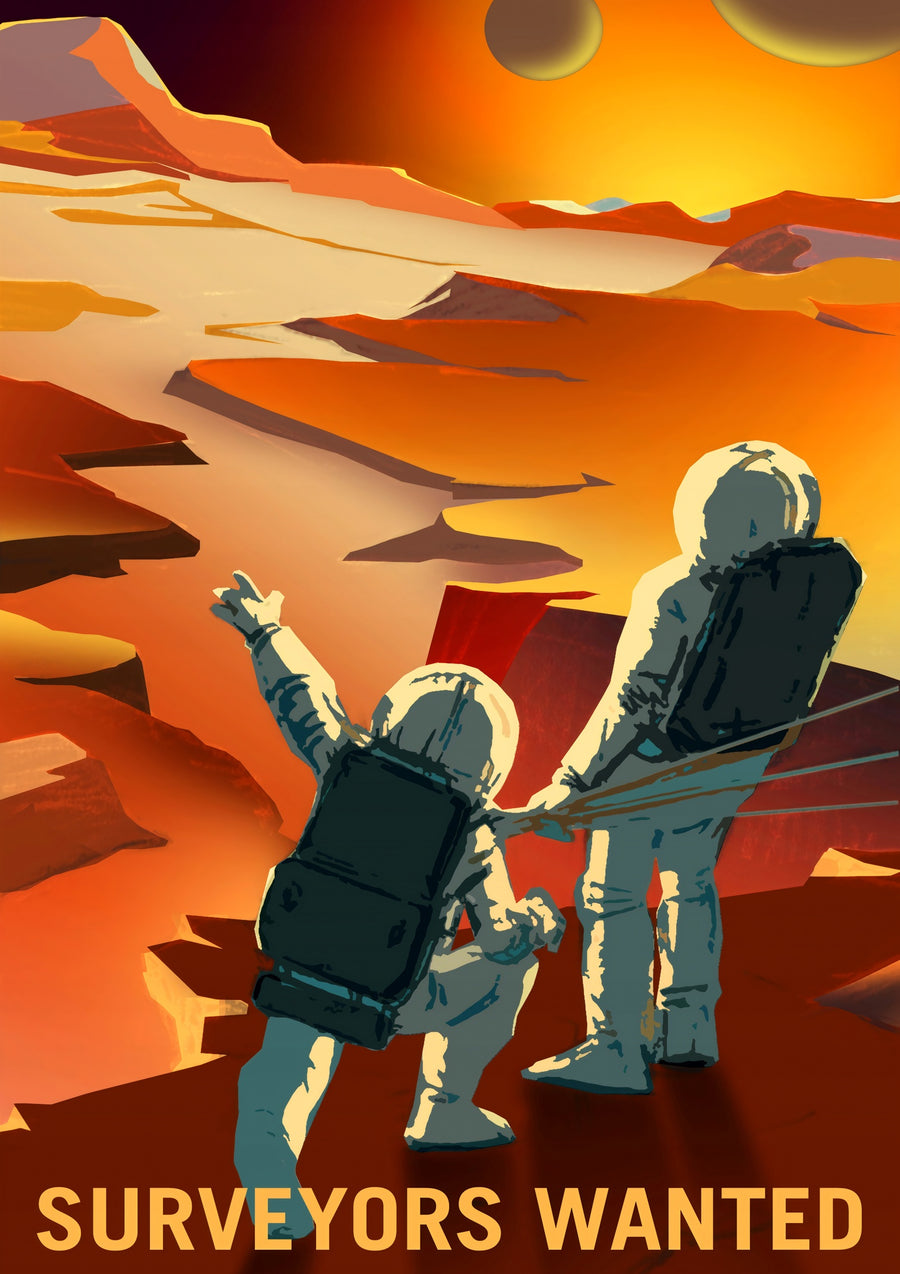 Martian Surveyors - Print only