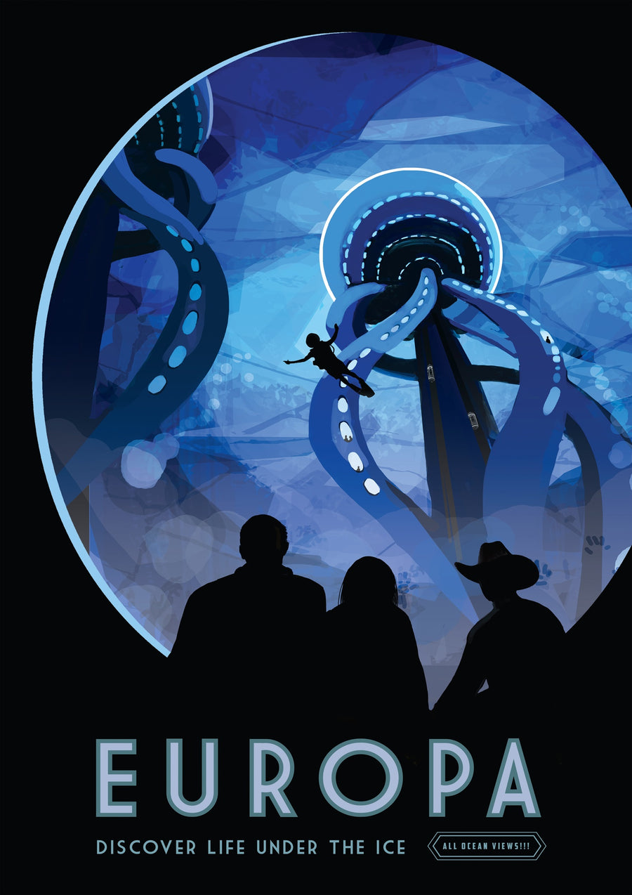 Europa Moon - Print only