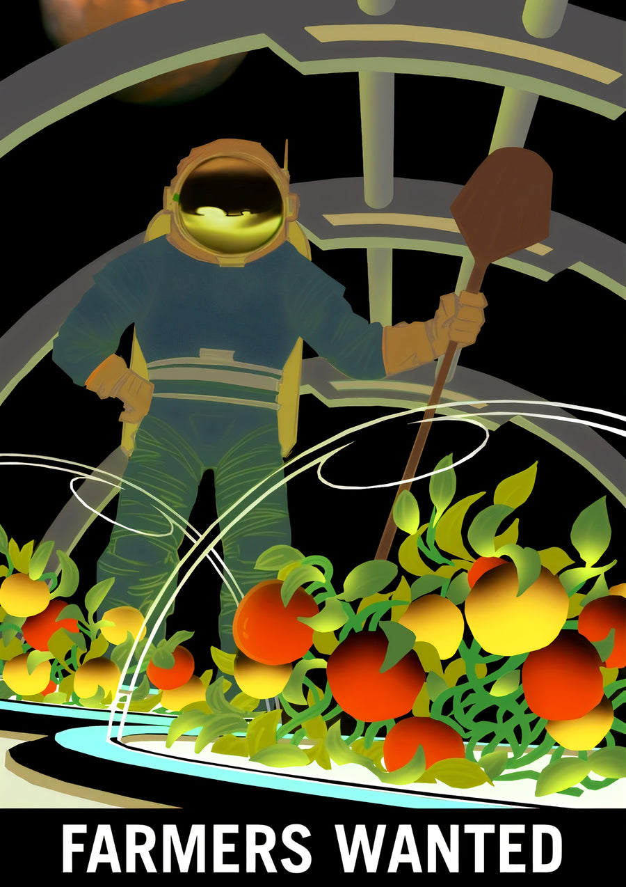 Space Farmers - Print only