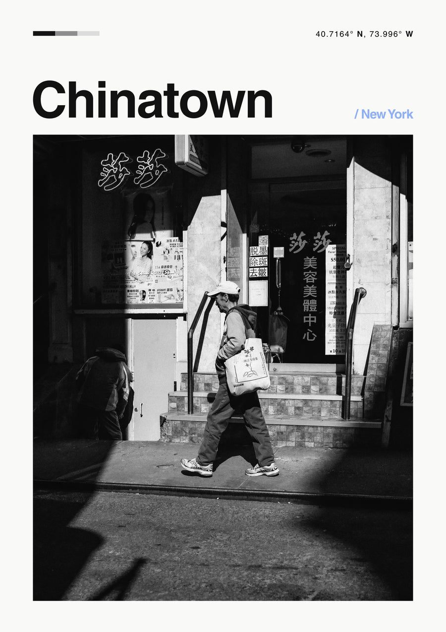 Chinatown, New York - Print only
