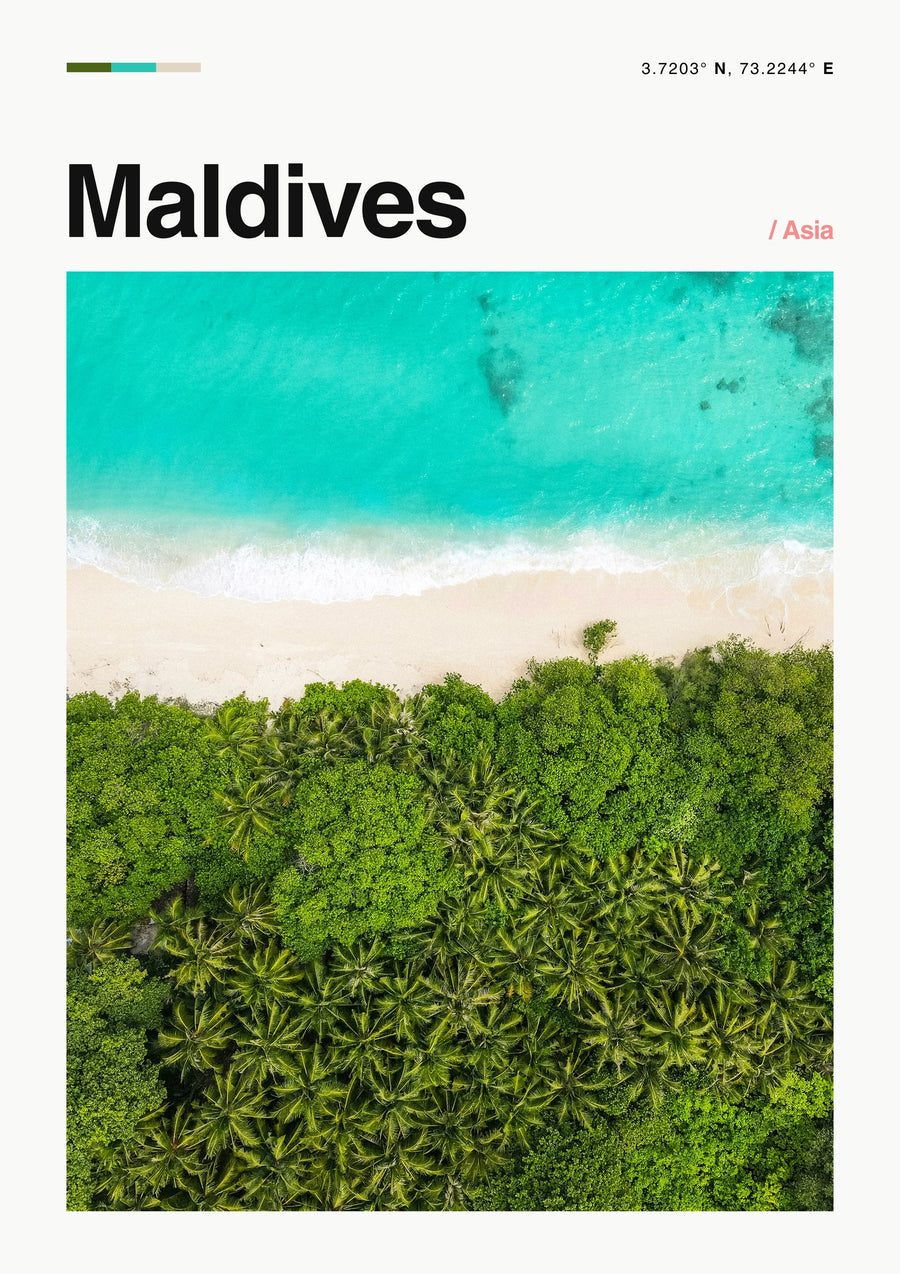 Malediven - Print only