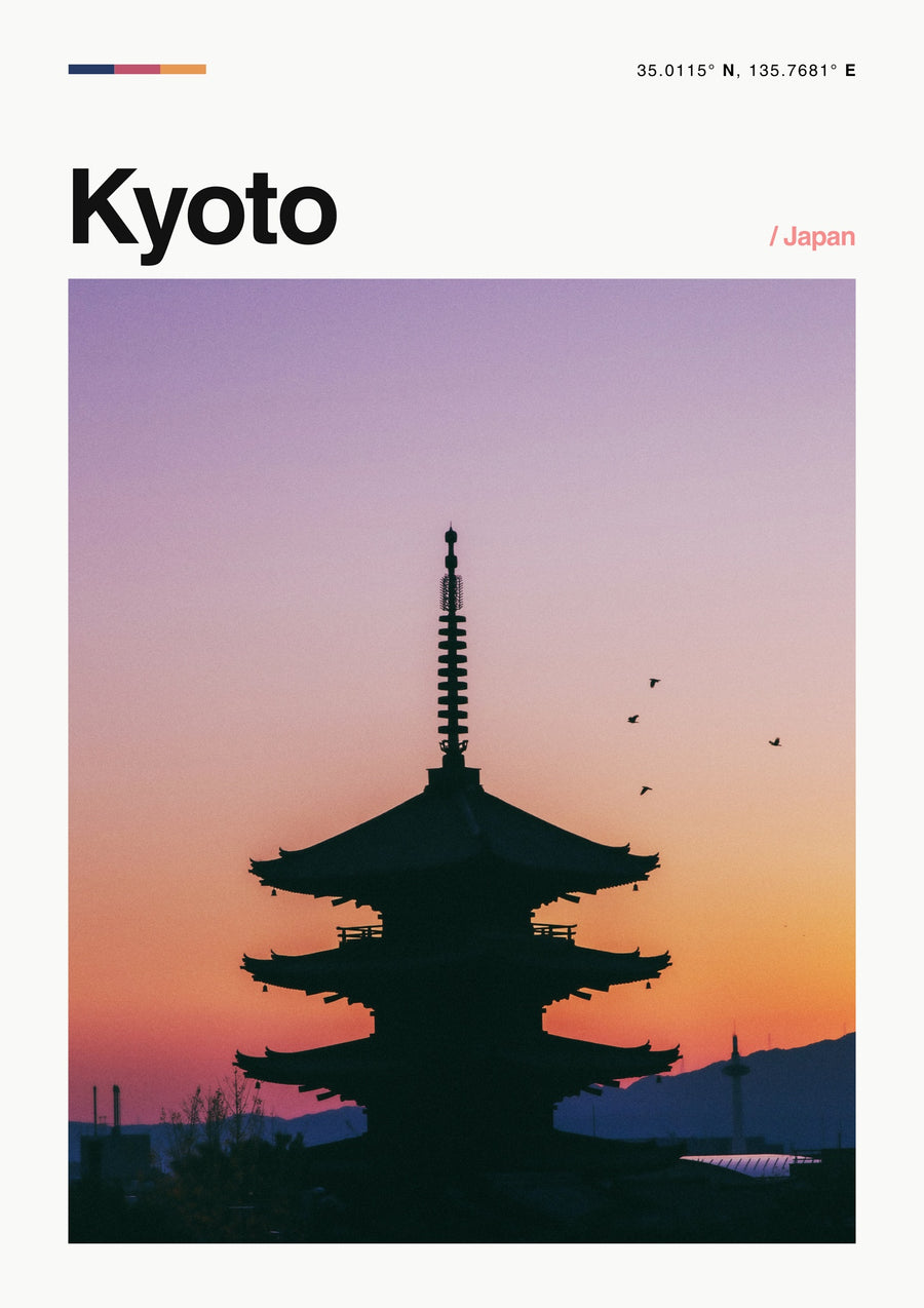 Kyoto, Japan - Print only