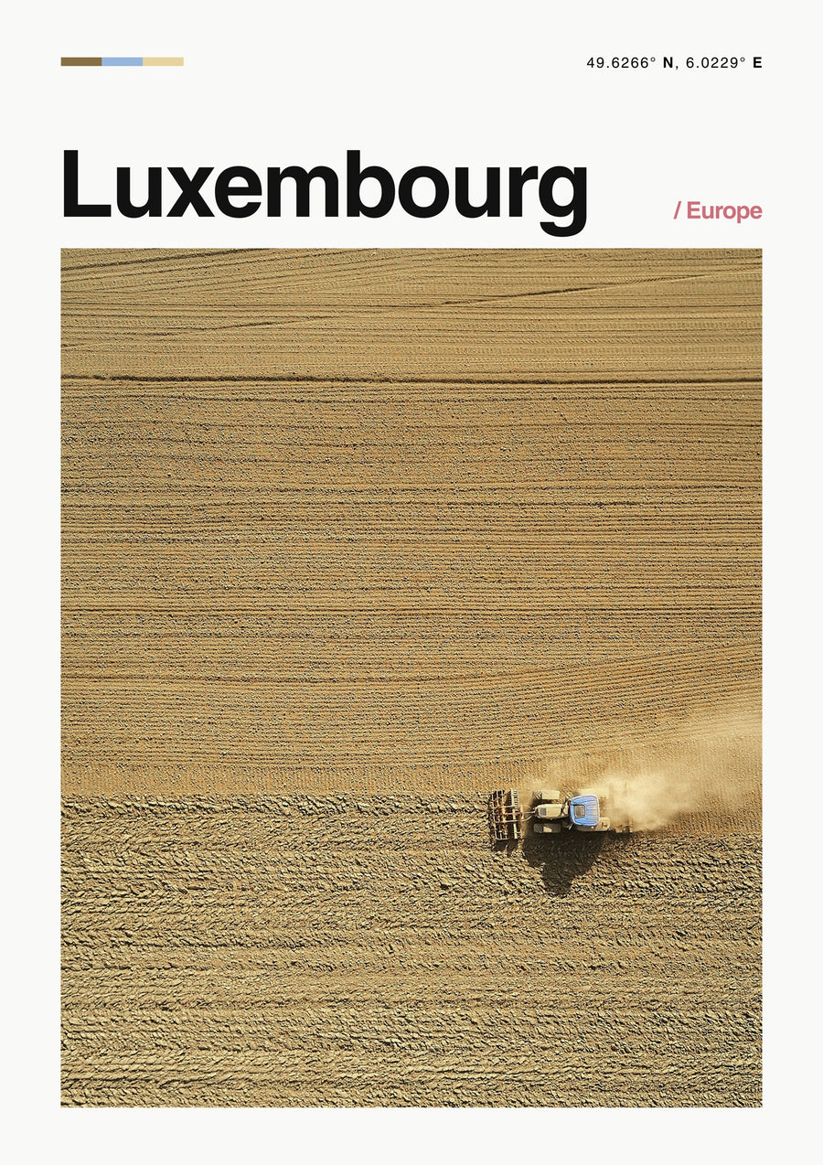 Luxembourg - Print only