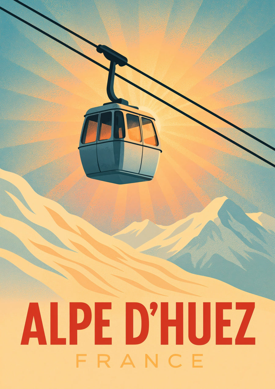Alpe D'Huez - Print only
