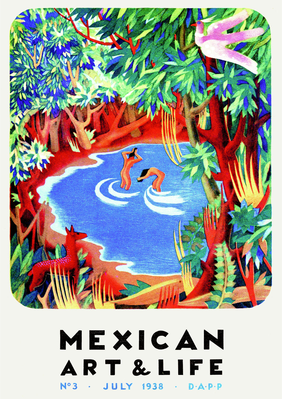 Mexicaanse kunst en leven - Print only