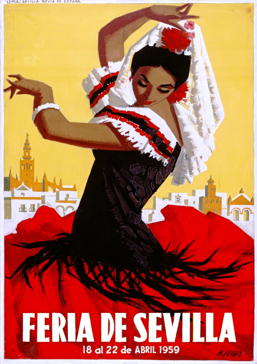 Feria de Sevilla, Spanien - Print only